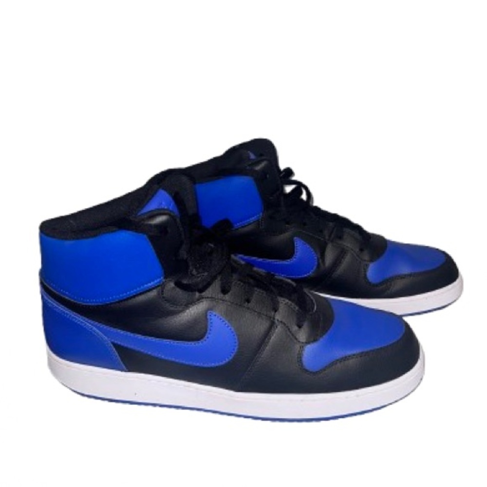 Nike- Ebernon Mid 'Black Game Royal'